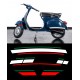 KIT TRICOLORE Vespa 50 Special 125 Primavera Et3 Stickers Decals 